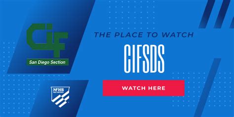 Live Stream CIFSDS Sports NFHS Network