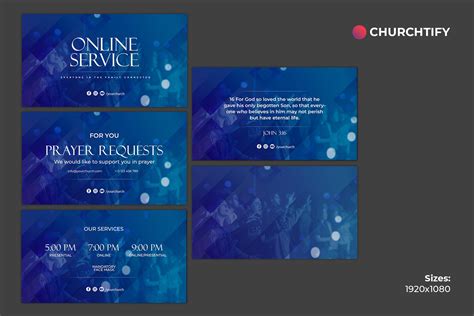 Live Streaming Template for Churches - Creative Market