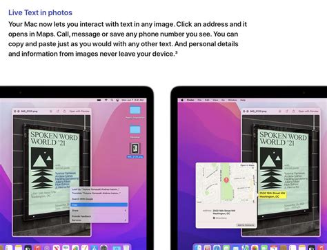 Live Text Now Available on Intel Macs