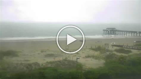 Livestream cameras stationed on Georgia’s coast will capture Hurricane Idalia as it approaches southeast Georgia. Screengrab from the St. Simons Island Beach Club webcam. Heavy rain and flooding .... 