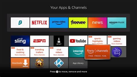 Live channels app fire tv.  This includes third-party streaming apps that allow users to wa...