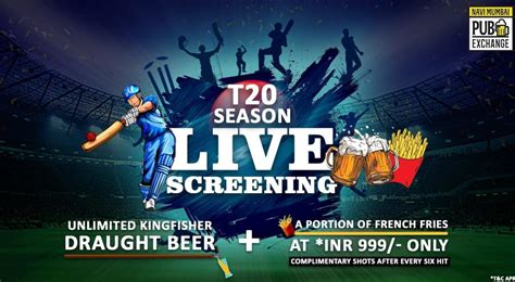 Live cricket screening. 35 Places with LIVE IPL screening in Mumbai & Thane Save this reel . . . ( ipl 2024 , ipl , live screening , live sports screening, thala , mahi , dhoni , mahirat ... 