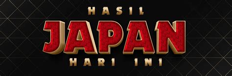 Live draw japan pools 2021. Nomor hari ini yang keluar berapa.