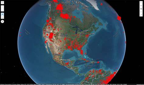 Live fire map. 5) from wildfires and other sources.  Interactive map sho...