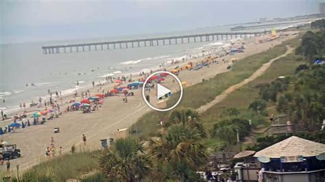 Live folly beach cam. Festivals & Events: South Carolina State Fair, Carolina Brew HaHa, Spoleto, Fall For Greenville, Charleston Food Truck Festival, Myrtle Beach Bike Week. South Carolina live beach webcams, weather conditions, surf report and vacation destinations for your favorite beaches in the state. Live Beach Cam brings you webcams from around the world. 