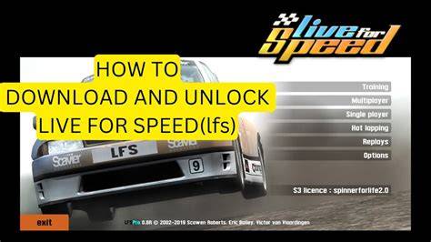 Live for speed unlock code.  Download free LFS mods for Live For Speed on PC.  This manual w...