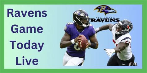 Live ravens game. Listen Live. Local radio: WBAL 1090 AM / 98Rock (97.9 FM) & Sirius XM Chs. 85 or 225. Live radio stream: BaltimoreRavens.com (desktop or in-market mobile users) and the Ravens Mobile app (in ... 