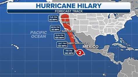 Live tracker: Here’s why Hurricane Hilary isn’t expected to impact Bay Area
