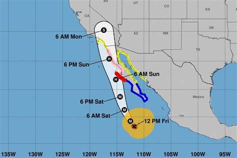 Live updates: Hurricane Hilary to bring heavy rain, strong winds to Southern California