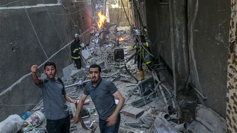 Live updates | Increased Israeli airstrikes jeopardize relief, leave neighborhoods in shambles