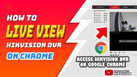 Live view hikvision chrome.  Follow our step-by How to Live View Hikvision on...