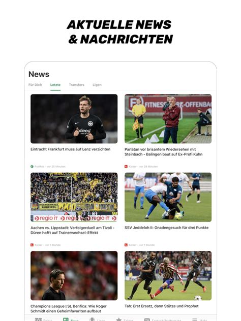 Live-Fußball App