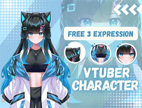 Live2D Vtuber Design Rigging Etsy