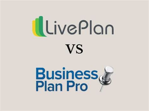 LivePlan vs Business Plan Pro - Capterra