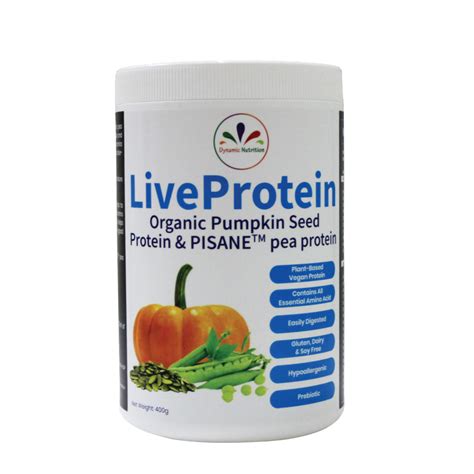 LiveProtein Vegan Plant Protein Dynamic Nutrition