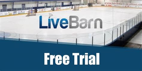Livebarn trial. The Ice Center. · November 18, 2019 ·. For a limited time, LiveBarn is offering a 30-day free trial to NEW subscribers at The Ice Center of Washington West! Stream unlimited Live and On Demand video from any LiveBarn venue, including The Ice Center of Washington West, at absolutely no cost. To take advantage of this temporary offer, copy the ... 