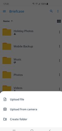 Livedrive Android v4.6 – incl. a Floating Action Button