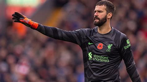 Liverpool goalkeeper Alisson returns to full training after hamstring injury