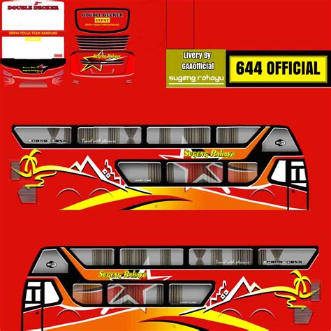 Livery Bus Simulator Tingkat