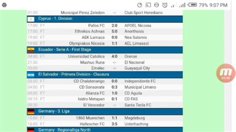17:30. FT. Palmeiras SE (W) 3 : 1 Atletico Nacional (W) Soccer Live Scores on footlive.com offers live scoring from competitions around the world. Follow your favorites teams, livescore today, latest results, H2H, standings, scores in real-time, tomorrow matches, matches by day, head to head.. 