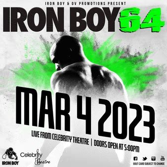 Livestream*$! Iron Boy 64, @Live® - YouTube