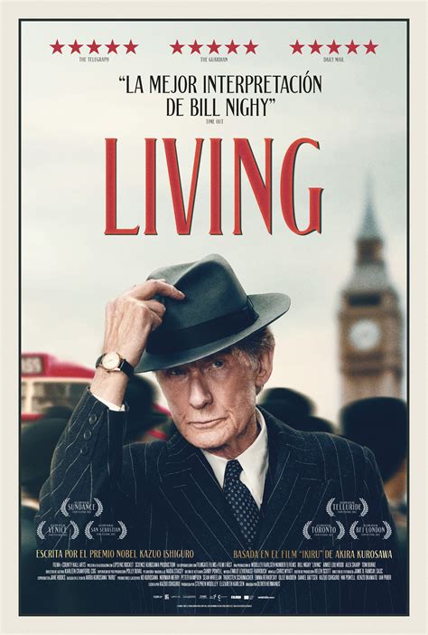 2022 - Living - All subtitles for this movie, 51 Available subtitles . Find the right subtitles. ... Living Movie It's never too late to start again. In 1950s London, a humorless civil servant decides to take time off work to experience life after receiving a grim diagnosis.