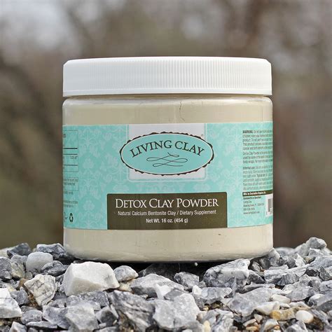 Living Clay - Detox Clay Powder - Calcium Bentonite