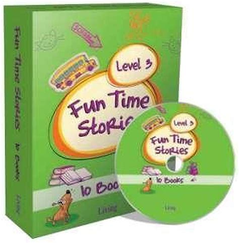 Living Level 3 Fun Time Stories 10 Kitap Set.