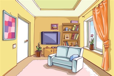 Living room clipart. 99,814 living room royalty-free vector images found for you. Page of 999. House rooms with flat furnitures. Tree-storey house or cottage cross section building cartoon vector interiors set with laundry in basement, comfortable, sunny living room or hall, studio kitchen, cozy bedroom on attic illustration. 