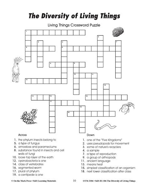 Living thing crossword clue 8 letters. Upon examining the given clues, we have managed to identify a total of 3 possible solutions for the crossword clue „Living thing“.In an effort to arrive at the correct answer, we have thoroughly scrutinized each option and taken into account all relevant information that could provide us with a clue as to which solution is the most accurate. 
