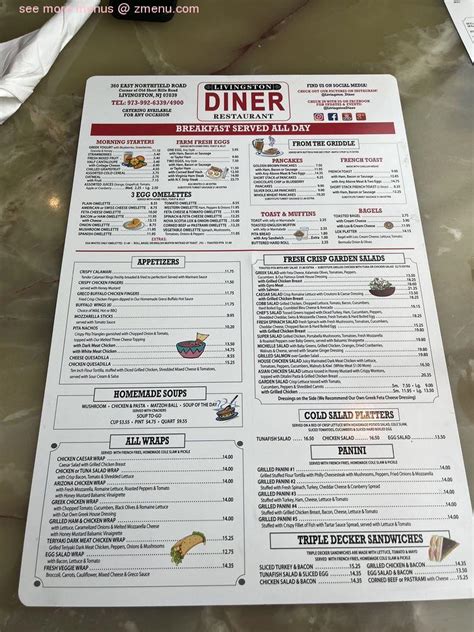 Livingston diner livingston nj. Restaurant menu, map for Ritz Diner located in 07039, Livingston NJ, 72 E Mount Pleasant Ave. Find menus. New Jersey; ... Livingston, NJ 07039; No cuisines specified. 