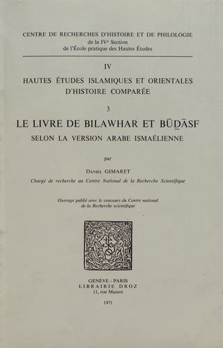 Livre de bilawhar et būdāsf selon la version arabe ismaélienne. - La france de 1939 a 1945.