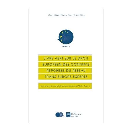 Livre vert sur le droit européen des contrats. - Meticciato di guerra e altri casi.