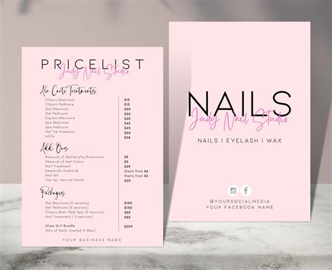 Liz Nails Prices