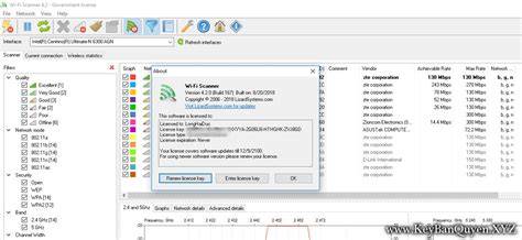 LizardSystems Wi-Fi Scanner 4.7.1 Build 189 + Serial Key 