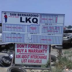 LKQ Pick Your Part - San Bernardino gets you back on the road w