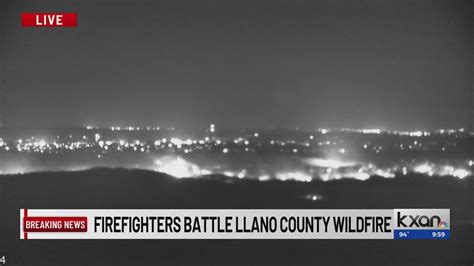Llano County brush fire at 707 acres, nearly 20 agencies responding