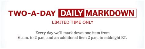 Llbean 2 a day daily markdown. Things To Know About Llbean 2 a day daily markdown. 