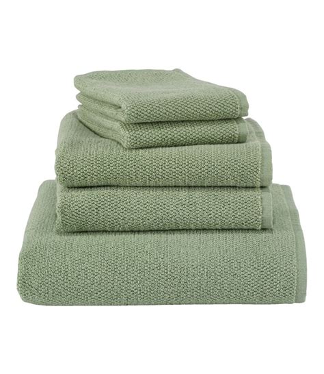 Towels not only come in a variety of materials; they’re also