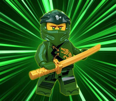 Lloyd the green ninja. The Golden Ninja, also known as the Ultimate Spinjitzu Master, is a legendary hero stated to be the most powerful ninja and destined to defeat the Overlord, the source of Ninjago's evil. Formerly known as the Green Ninja, Lloyd became the Golden Ninja during the Final Battle between good and evil. 