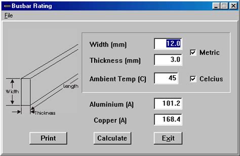 Lm photonics.  BusBar ratings are based on the expected surface temperature ...