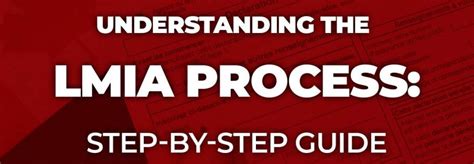 Lmia process steps.  The LMIA process consists of several main steps.  If the...