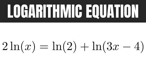 Natural logarithm is particular case of logarithms and is typically used in solving time, growth/decay problems. The number 'e' is an irrational constant approximately equal to 2.718281828459. The natural logarithm of x is generally written as ln (x) or log e x. The natural logarithm of x is the power to which e would have to be raised to equal x. . 