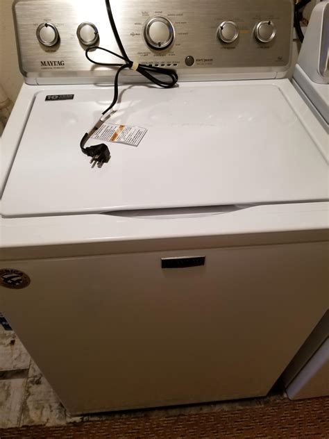 I have a Maytag front load washer. It keeps giv