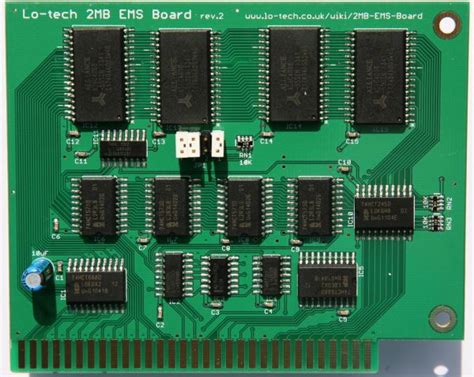 Lo-tech 2MB EMS Board - Lo-tech Wiki