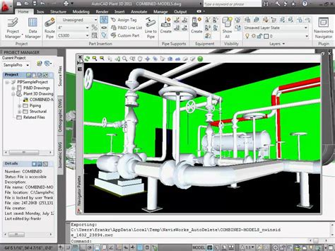 Load Autodesk Plant 3D links