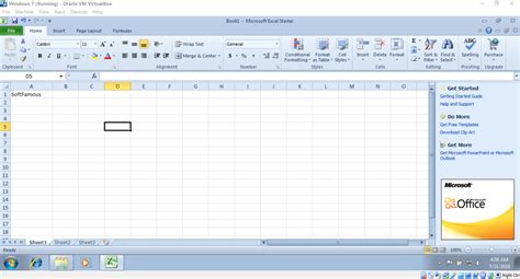 Load Excel 2010 portable