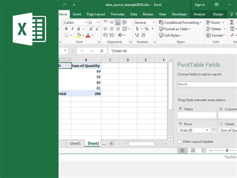 Load MS Excel 2016 good