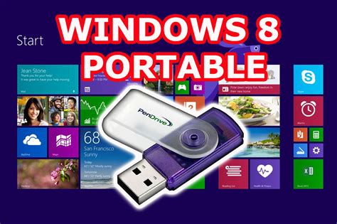 Load OS windows 8 portable