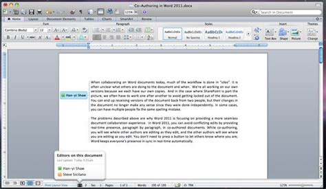 Load Word 2011 software